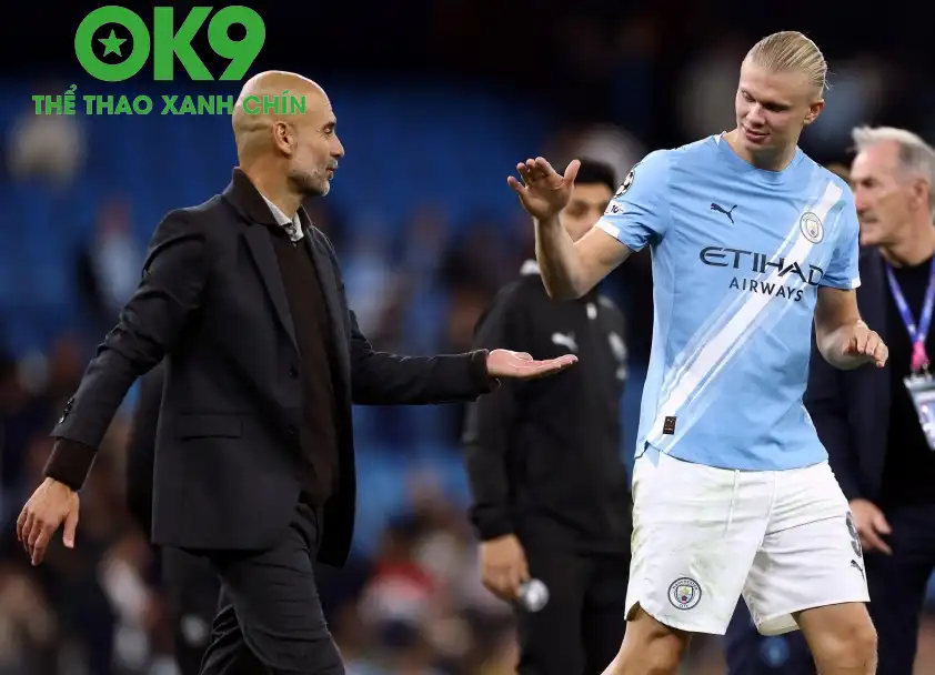 Haaland sẽ giúp Man City giành chiến thắng trước Bournemouth? - Ảnh: @TheSun Haaland sẽ giúp Man City giành chiến thắng trước Bournemouth?